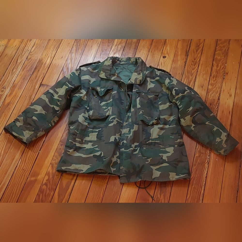 Vintage Military Jacket